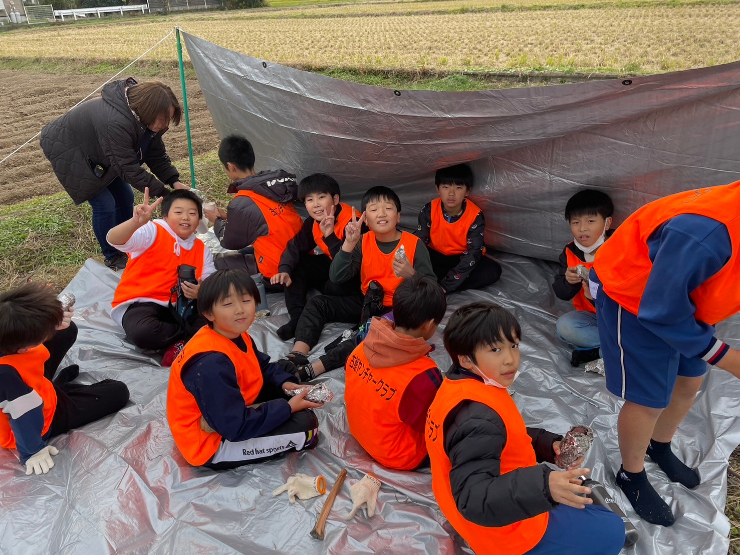 焼き芋大会　楽しかった！